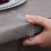 10/20 uds Transparente Antideslizante Clip Pinzas para Mantel Hebilla de Fijación Hebilla de Plástico Hogar Esquina de Mesa Clip para Mantel YFJ010