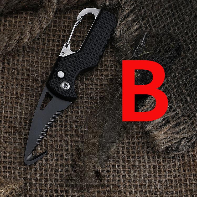 Portable Multifunctional Knife Foldable Parcel Knife with Hook Cutting Rope Emergency Survival Tool