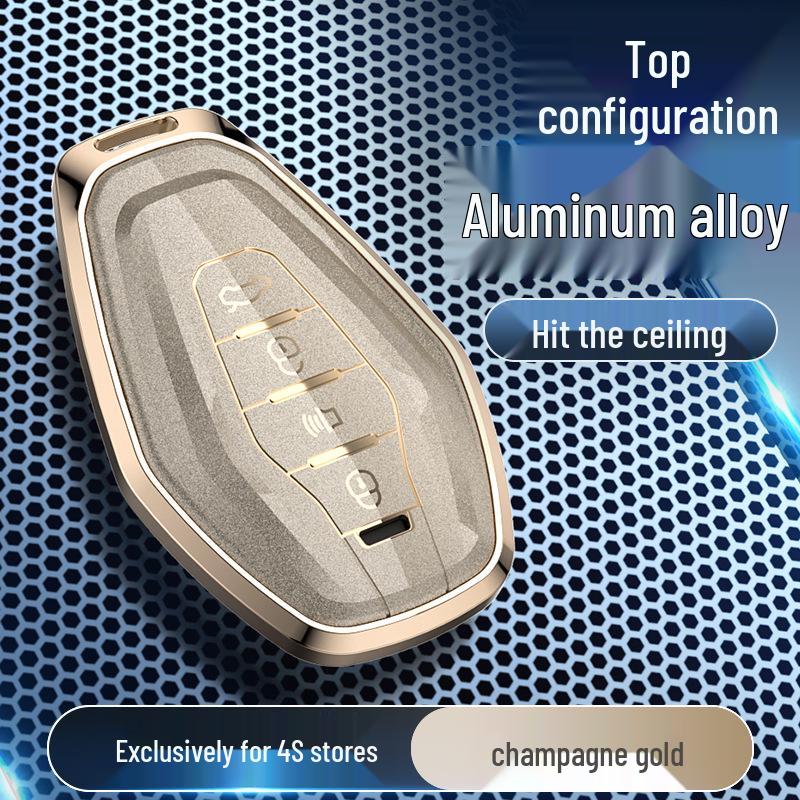 Chery Car Key Cover for Jetour X70plus, X70 Coupe, X90, Big Ant, and X95 - Full Protection Shell