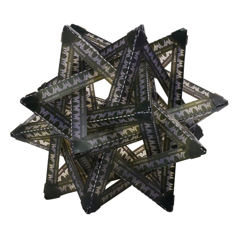 DIY Outdoor Star Camping Light Shade Wear-Resistant Outdoor Lantern Shade Decorative Lampshade for Outdoor Camping Tent