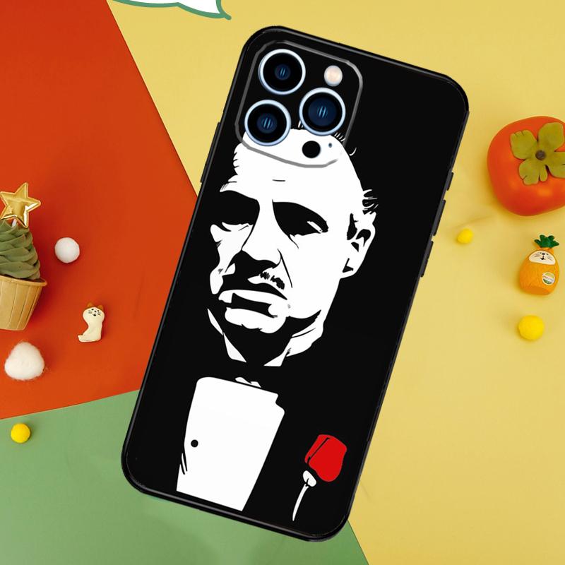 

The Godfather Don Corleone Phone Case For iPhone 17 Pro Max 16 15 14 13 12 11 Pro Max Plus 12 13 Mini 16e 17 Air Cover iPhone 16 Plus