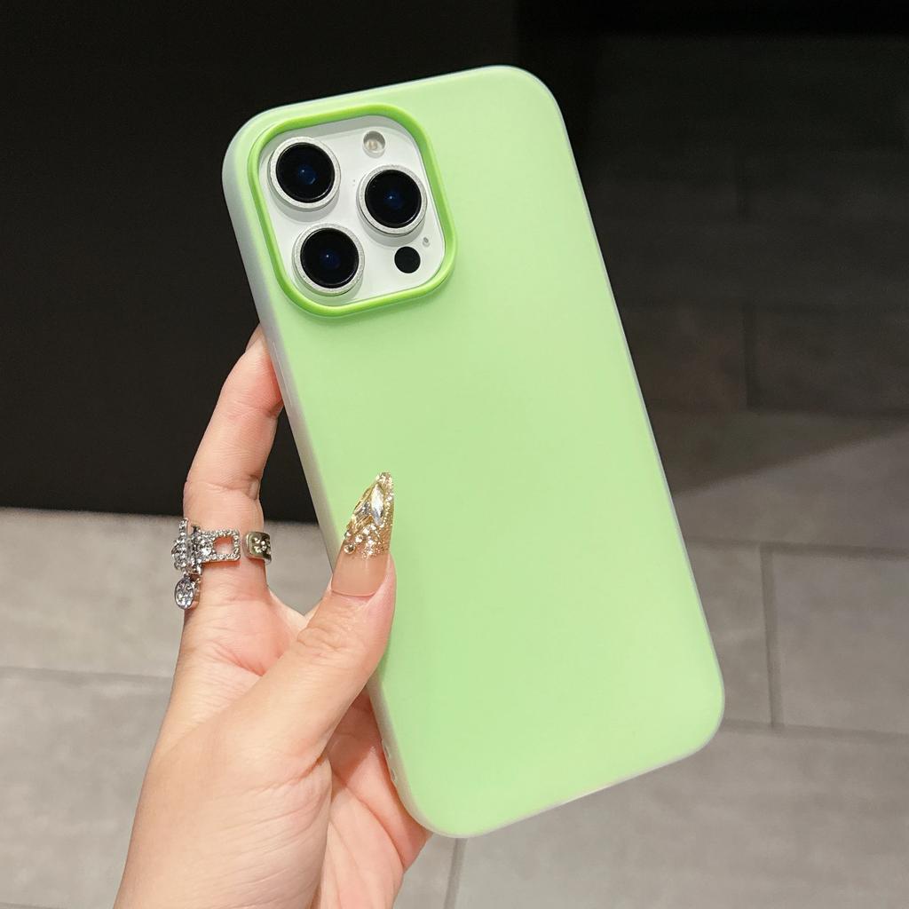 Candy Color Clear Matte Case For For Iphone 17 Air 16 1 14 13 12 11 Pro Max Plus Shockproof Bumper Soft Jelly Cover