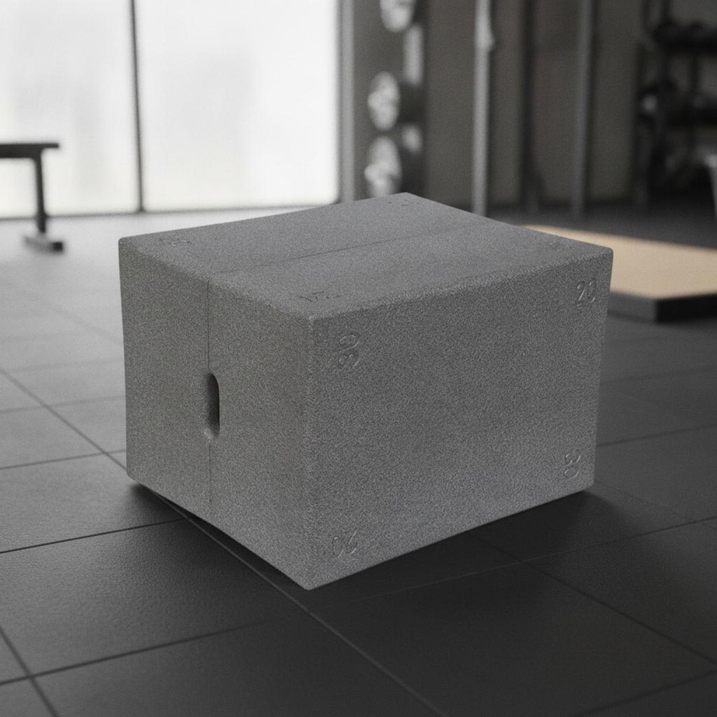 Foam Plyometric Box Non-Slip Exercise Textured Fitness Equipment for
