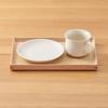 MUJI Wooden Square 27cm Wide X 19cm Deep X 2cm MDC81A2S Tray, Natural, Approx. High,