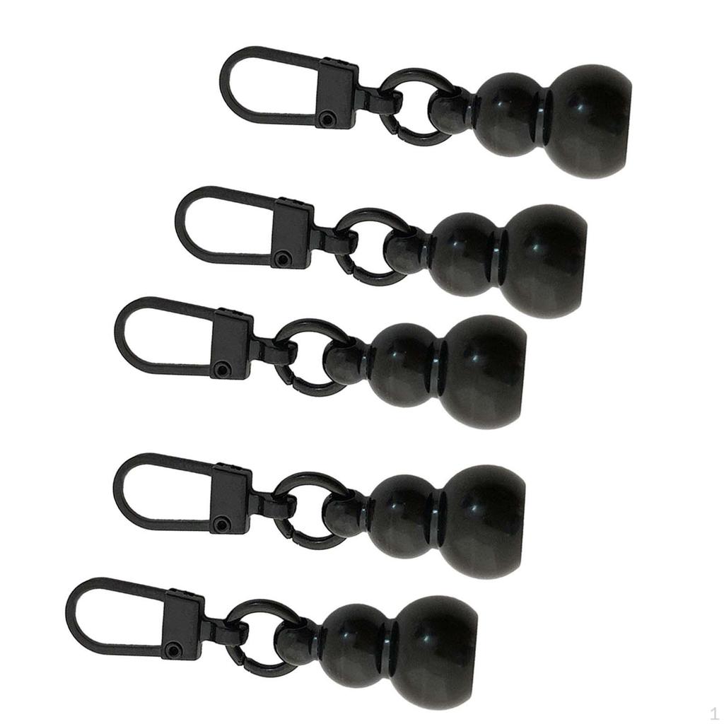 5 Pcs Zipper Charm Pumpkin Backpack Accessories Head Detachable for Handbag Garment