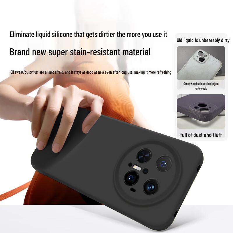 GURRS Liquid Silicone Full-Wrap Case for Huawei Mate70