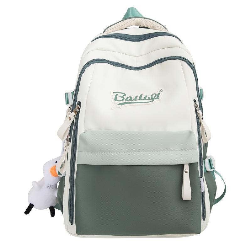 Schulranzen Punkt Großhandel Schulranzen Mädchen Oberstufenschüler Rucksack mit großem Fassungsvermögen Studenten Klasse Mode Vielseitiger Rucksack