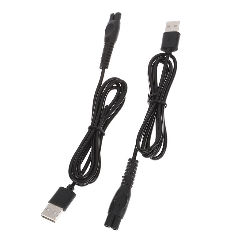 5-Pcs USB Charging Cable Electric Shaver 5V Power Cord Replacement Charger Compatible with PQ888 S5830 S5831 S5832 S1113 Razor