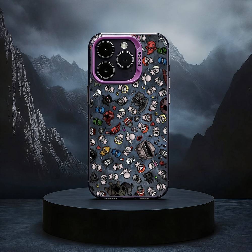 The B-Binding Of I-Isaac-AC Black Candy silver phone case Phone Case For iPhone17,16,15,14,13,12,11 Plus,Pro Max