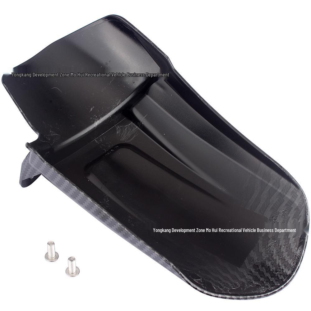 Kohlefaser-Hinterradkotflügel & Stoßdämpferabdeckung für Sur-ron Light Bee Motorrad