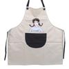 Home Kitchen Cooking Housework Adult Work Clothes Creative Cute Apron Waterproof Oilproof Aprons