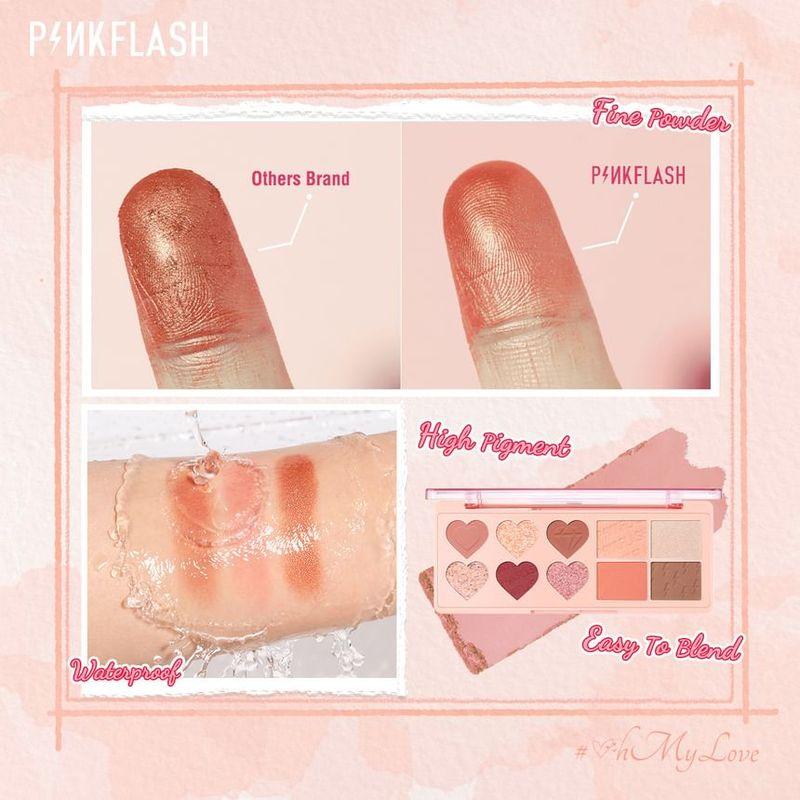 PINKFLASH - Highlighter Blusher Multi Palette - 3 Colors