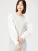 Mira Owen Volume Sleeve Knit Docking Size LBEG 0 Women's Blouse, 09WNT221145,