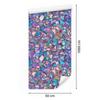 Iridescent Glitter Wallpaper Blue, Violet and Purple 50x1000