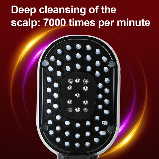 Red Light Scalp Massager, Electric Hair Growth Comb with Essence Dispenser, 3 Mode USB Rechargeable Vibration Brush for Hair Care