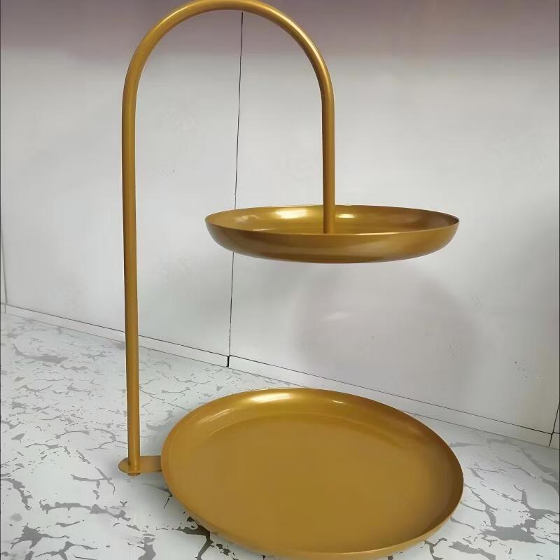 Abay Nordic Light Luxury Double-Layer Fruit & Candy Tray