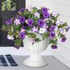 UV Resistant Silk Morning Glory Flowers Realistic Faux Plant Planter Flowers  Seasonal Celebrations
