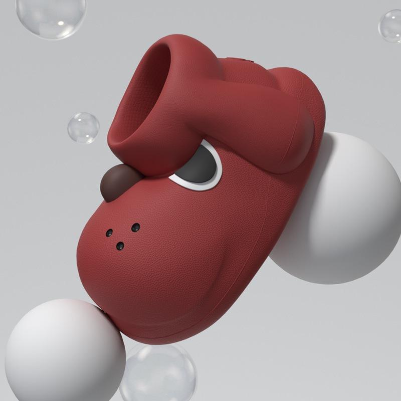 Chikoku puppy rain boots female cute outdoor wear non-slip comfortable thick-bottomed creek walking short boots waterproof slippers female