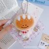 Adorable Double-Layer Cartoon Hamburger Bun Plush Hairpin for Babies