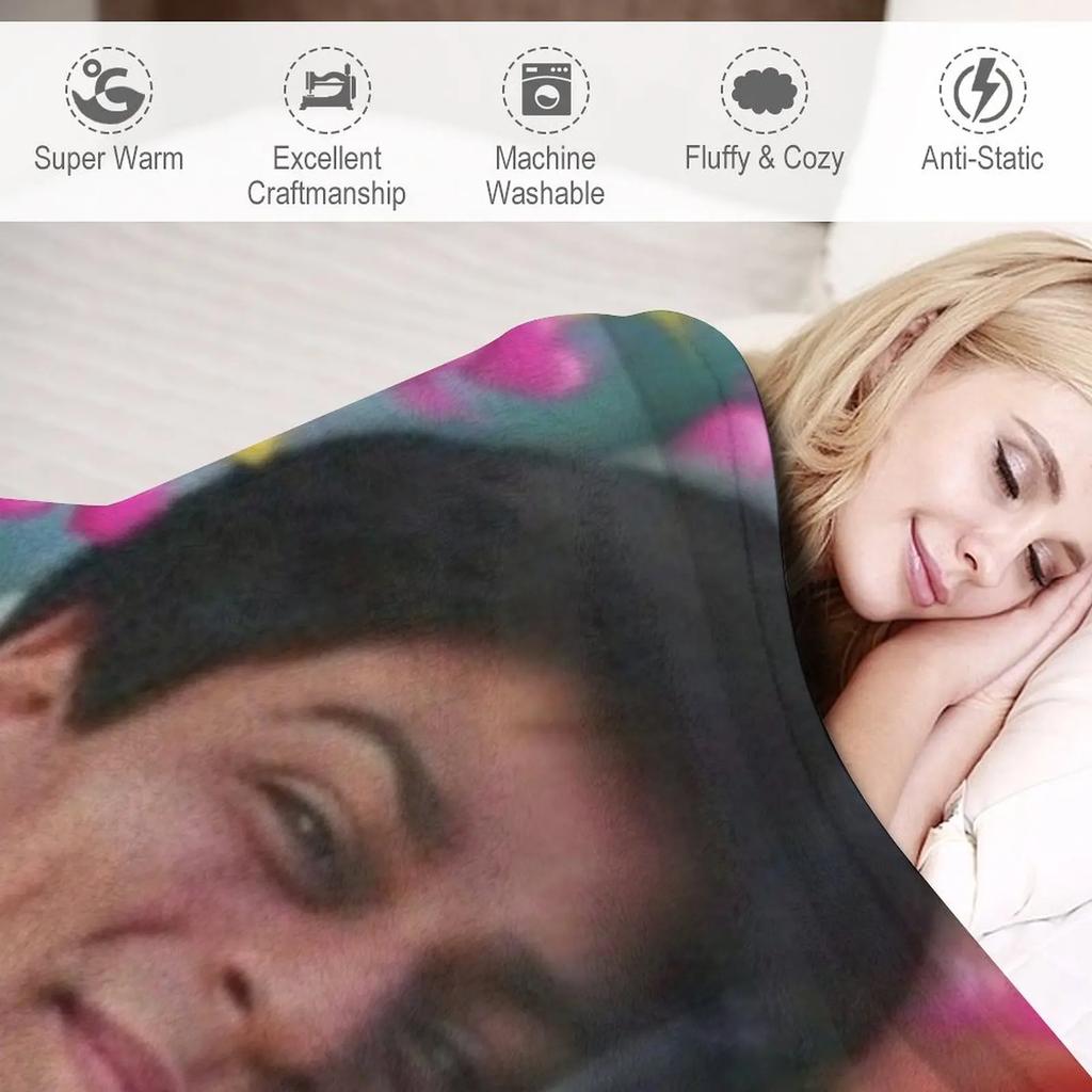shahrukh khan Throw Blanket Loose Blanket Blanket Sofa