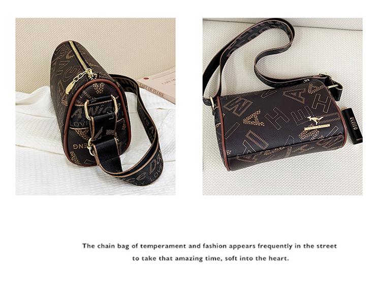 Trendy Versatile Floral Crossbody Shoulder Bag - Large Capacity Pillow Design