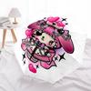 1pc Kawaii Heart Crown Umbrella - Automatic Open/Closed with Foldable Design, Iron Frame for Outdoor Use, Perfect Gift for Fans, Travelers, Everyday U