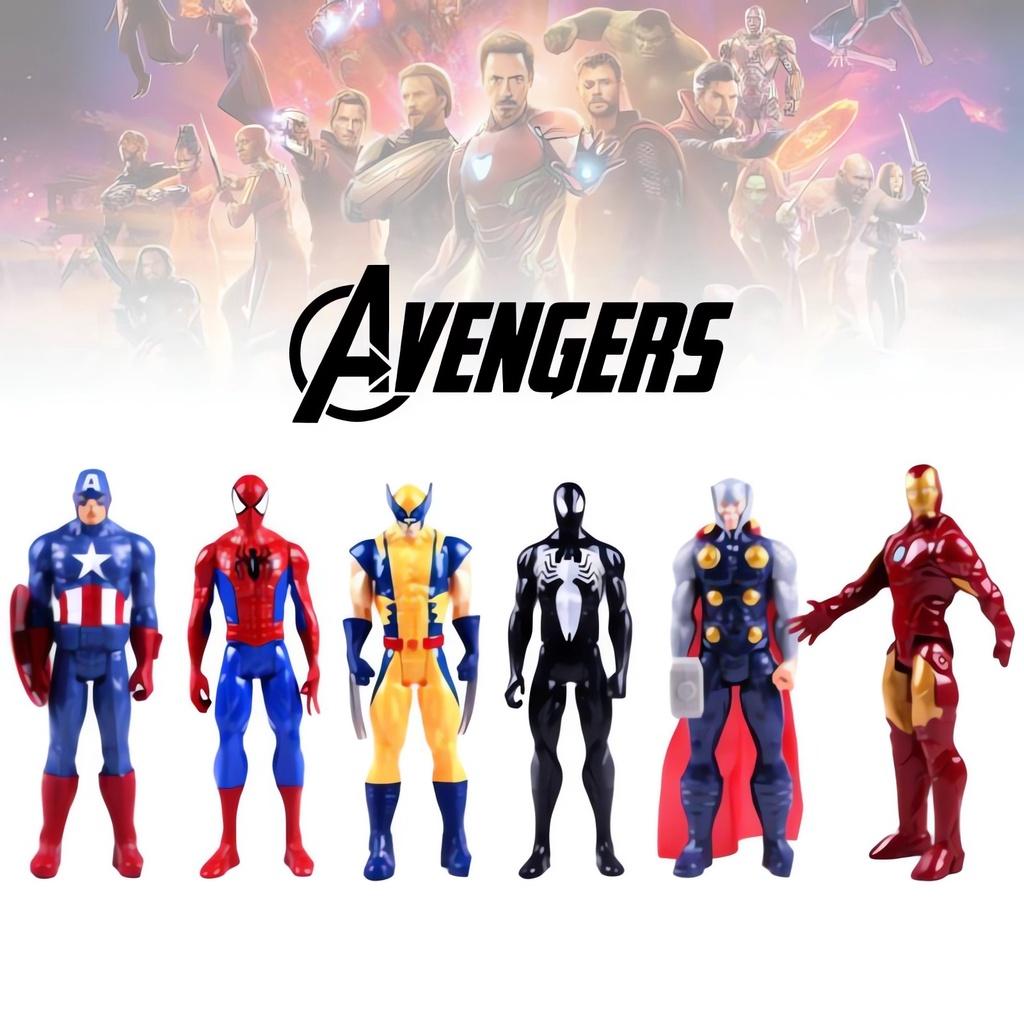 Avengers Alliance Iron Spider-man Black Gold Spider-man 12-inch Poseable Child Toy Doll Figure Handicraft