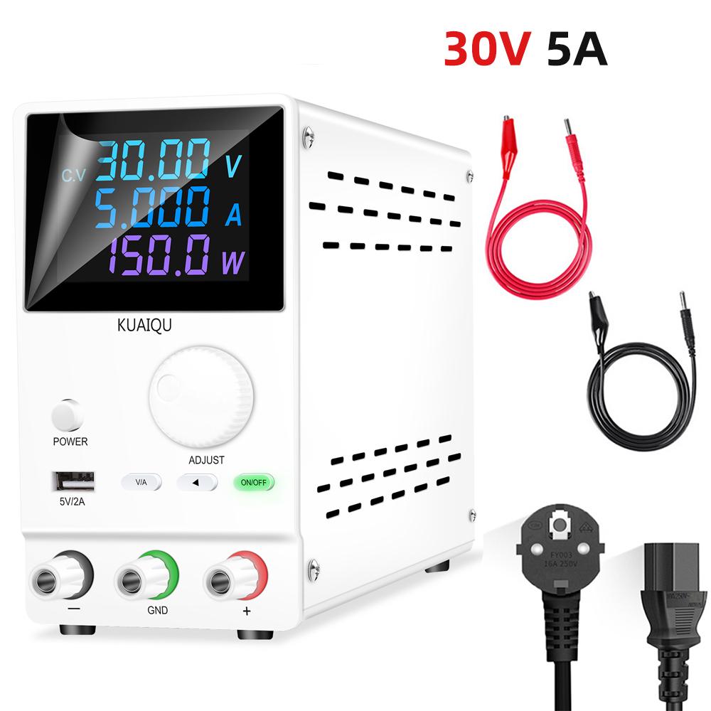 Color LCD DC Power Supply Programmable Lab Adjustable Voltage Stabilizer 30V 10A 12V 12 Volt 24V Regulator Source for Repair
