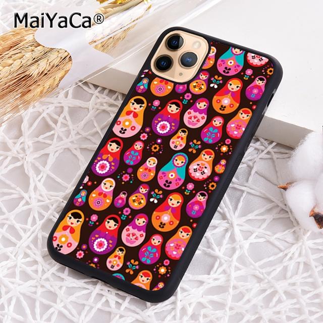 MaiYaCa Russian Matryoshka Dolls Phone Case For iPhone 17 Air 16 16e 15 14 plus 11 12 13 pro max Shell Cover coque