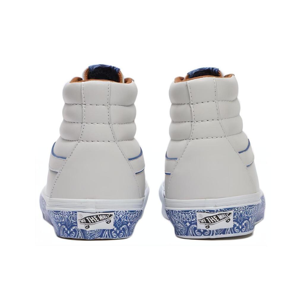 Vans Sk8 Hi Reissue Lx 'Bandana White True Blue' VN0A4BVH7WM