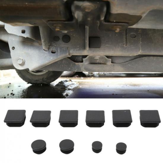 10ks Vodotěsné gumové záslepky podvozku pro Jeep Wrangler JK 07-17 Exteriér