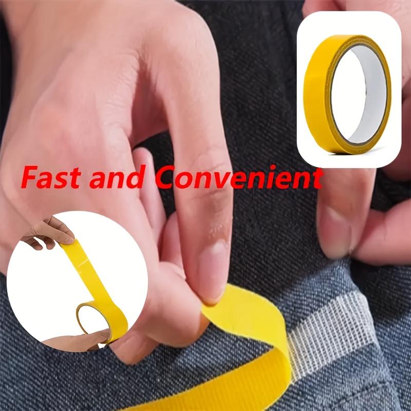 Cloth with Double-sided Adhesive, Specifically Designed for Clothing Seamless Tape Used for Fixing Leg and Collar, Self-adhesive