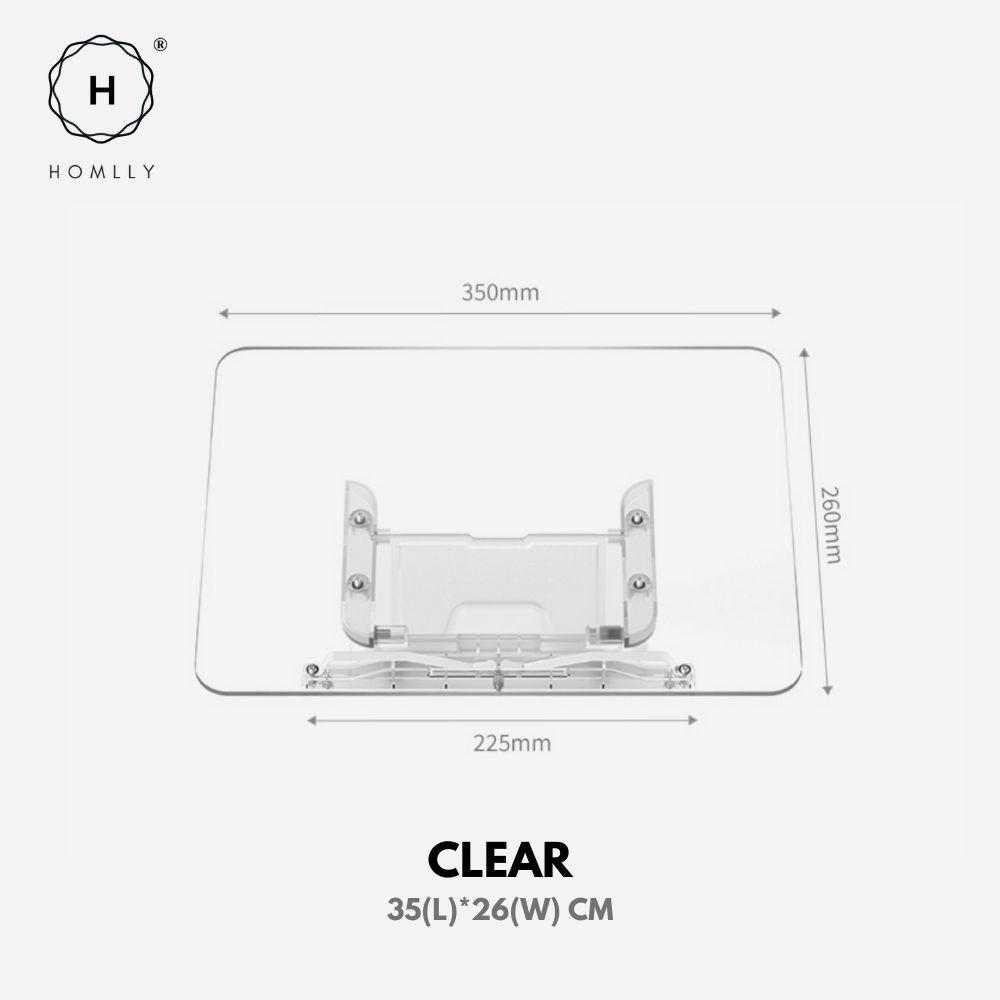 Homlly Multiple Purpose Book, Laptop, Ipad Stand Clear