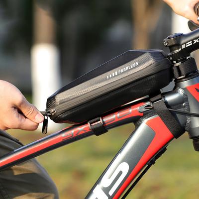 Borsa Anteriore per Bicicletta Modello Paravento Borsa da Ciclismo Borsa Rigida per Bici Auto Mountain Bike