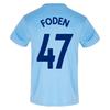 Manchester City FC Mens Foden 47 Polyester T-Shirt