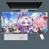Large Rubber Keyboard Mats Honkai Star Rail Cyrene Castorice Lock Edge Mousepad Chrysos Heir Mouse Pad Game Computer Accessories