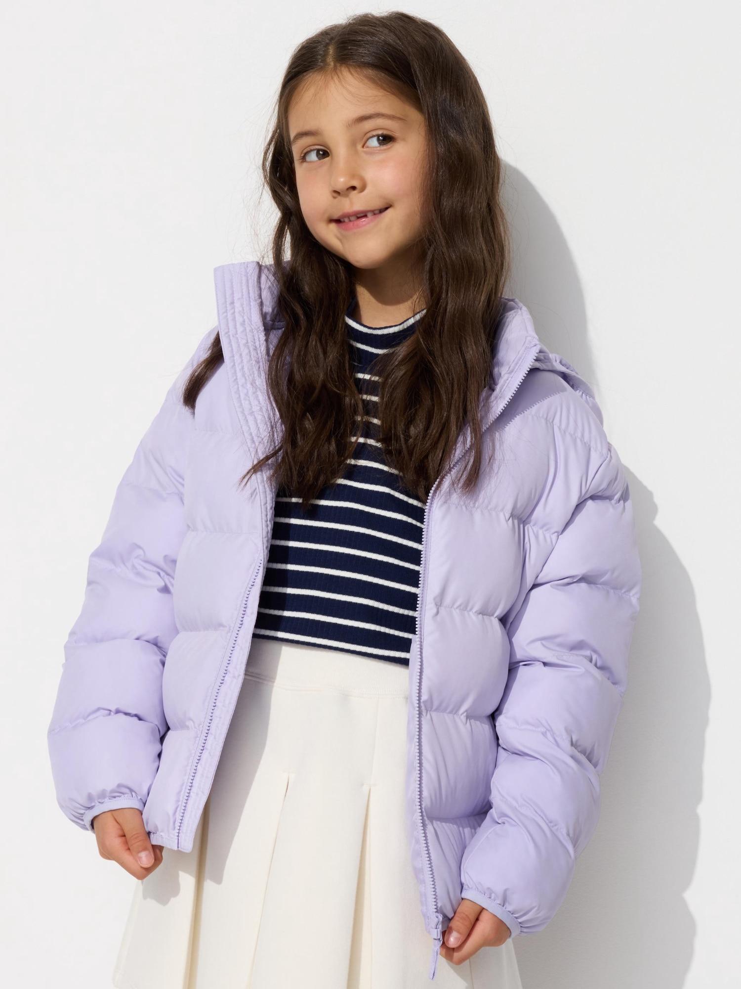 

Uniqlo Japan Kids Warm Padded Washable Parka 71 PURPLE/110