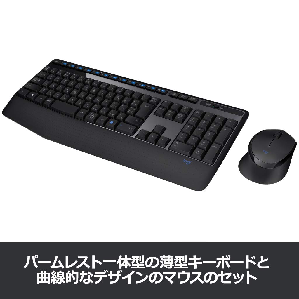 Logitech Wireless Mouse and Keyboard Combo MK345 (Authentic Japanese Product)