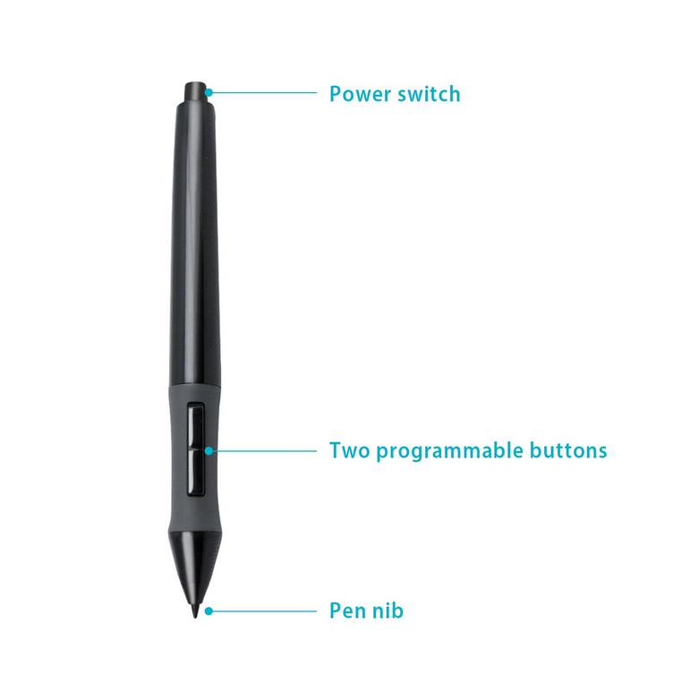 Huion Professional Animation Art Digital Illustration Design Stylus Graphic Tablet Pen P68