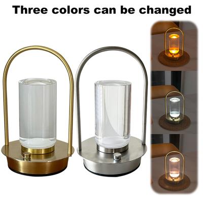 LED Night Light 3 Lighting Colors Atmosphere Light Touch Sensor Desk Lamp for Restaurant Bedroom Decoration