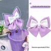 Luna Sunny Day Cute Two-Tone Electric Vehicle Bow & Sticker Accessories