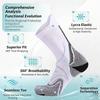 Outdoor Sport Socks Wear Resistant Non Slip Riding Training Socks Breathable Comfortable Climbing Running Tennis Soft Socks