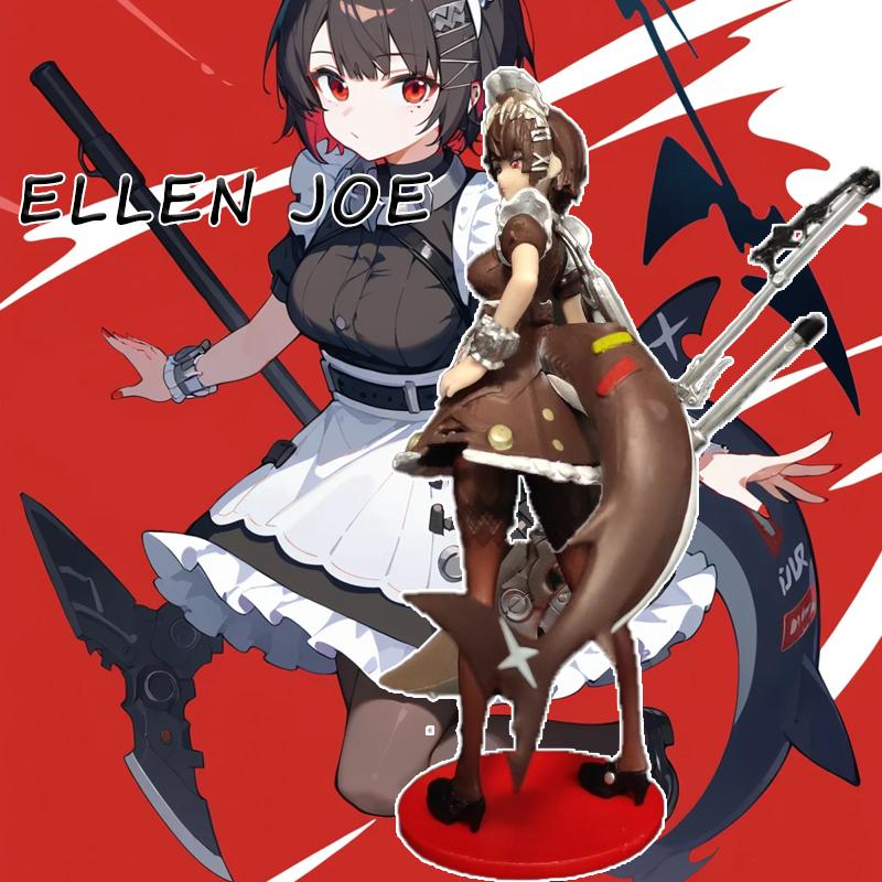 16CM Zenless Zone Zero Ellen Joe Shark Maid Figura Anime Modello di Bellezza Kit Ornamento Gioco Periferico Giocattoli da Collezione Regalo per Fan