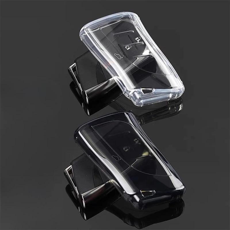 Soft TPU Car Key Cover Transparent Case for Lexus Ux Ux200 Ux250h Es200 Es300h NX GS RX IS ES GX LX RC 200 250 350 LS 450H 300H