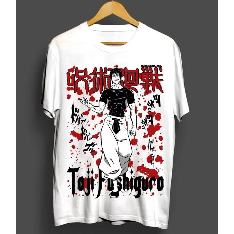 

Fushiguro Toji T-Shirt Anime Manga Jujutsu Kaisen Unisex Shirt Soft Tee All Size Graphic T Shirts Y2k Top Oversized T Shirt 4XL