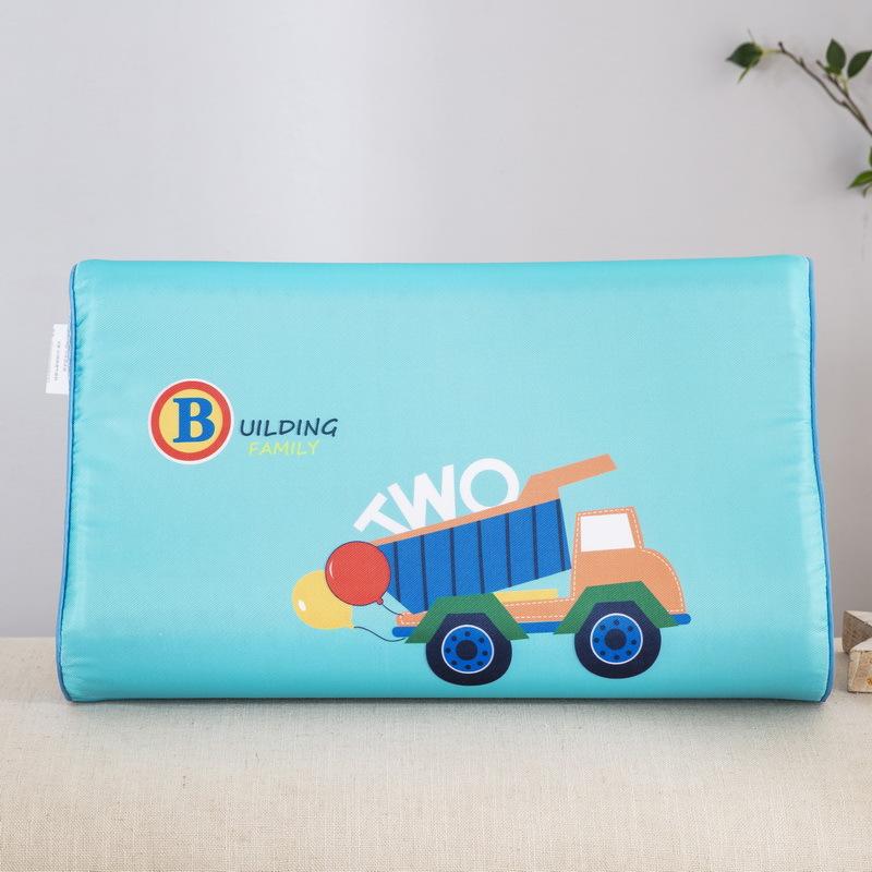 Подушка из латекса Готовый продукт Летняя домашняя студенческая латексная подушка Мультяшная натуральная латексная подушка Latex core 27 * 44/6 + 6cm