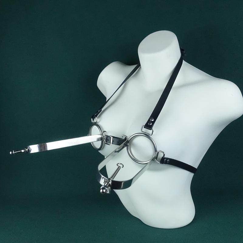 Butterfly Nipple Clamps: Heavy Stretcher & Torture Belt for Breast Stimulation