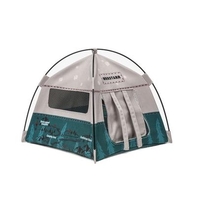 1:12 Scale Camping Tent Model Decoration Miniature Simulated Outdoor Tent Ornament Oxford Cloth Doll Small Tent Photo Props