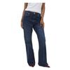 Womens/Ladies Flared Mid Rise Jeans