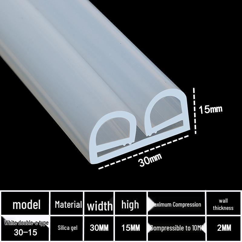 Silicone Sealing Strip: Acid & Alkali Resistant, High Temp Resistant, P & E-shaped for Oven, Steamer, Baking, Cold Storage.